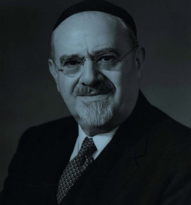 Rabbi Herbert S. Goldstein  Photo: Yeshiva University Archives 