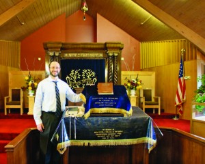 Rabbi Daniel Rockoff of Congregation Beth Israel Abraham & Voliner in Overland Park, Kansas. Photo courtesy of Rabbi Rockoff