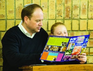 The most recent Generation Sinai, a parent-child learning program launched three years ago in South Africa, took place in more than 100 schools in thirty-eight cities around the world, from Los Angeles to London, from Buenos Aires to Berlin. Photos courtesy of the Office of the Chief Rabbi of South Africa 