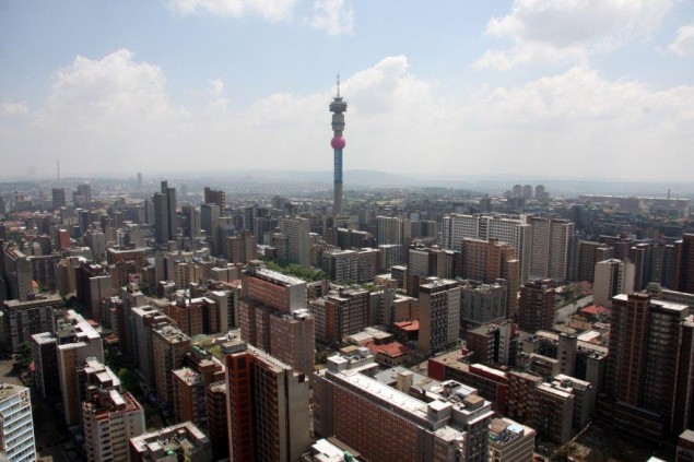View of Johannesburg, with a Jewish population of 55,000. Photos: Ilan Ossendryver