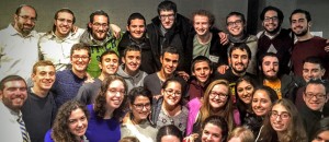 Kahal Fellows 2015-16 at their annual Shabbaton this past November. Photo: Gary Magder