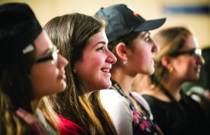 Captivated participants at NCSY’s national Yarchei Kallah—a five-day-long program for public school students who spend part of their winter break learning Torah.